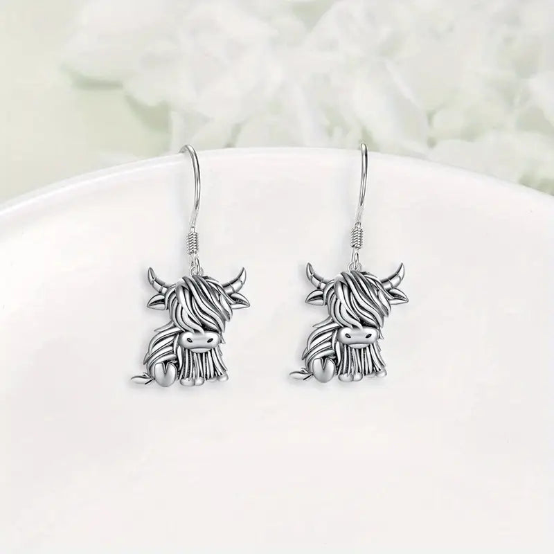 Highland Cow Earrings