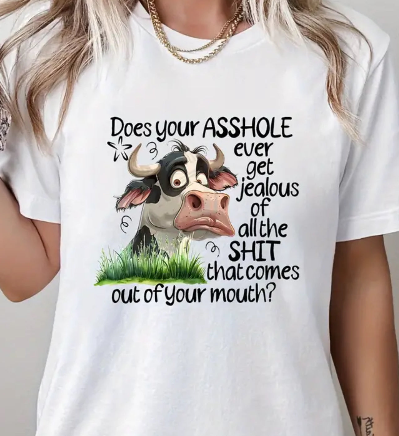 Funny Cow Graphic Tee
