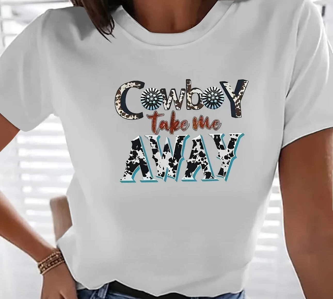 Cowboy Take Me Away Graphic Tee
