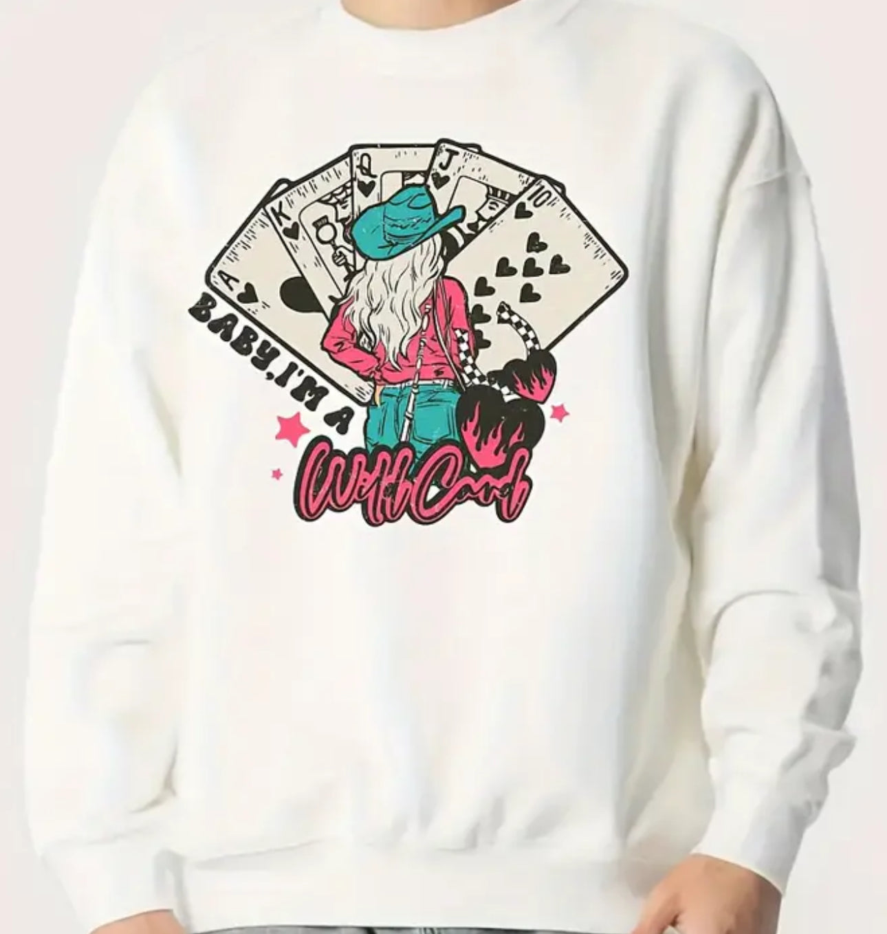 Baby I'm a Wild Card Graphic Tee