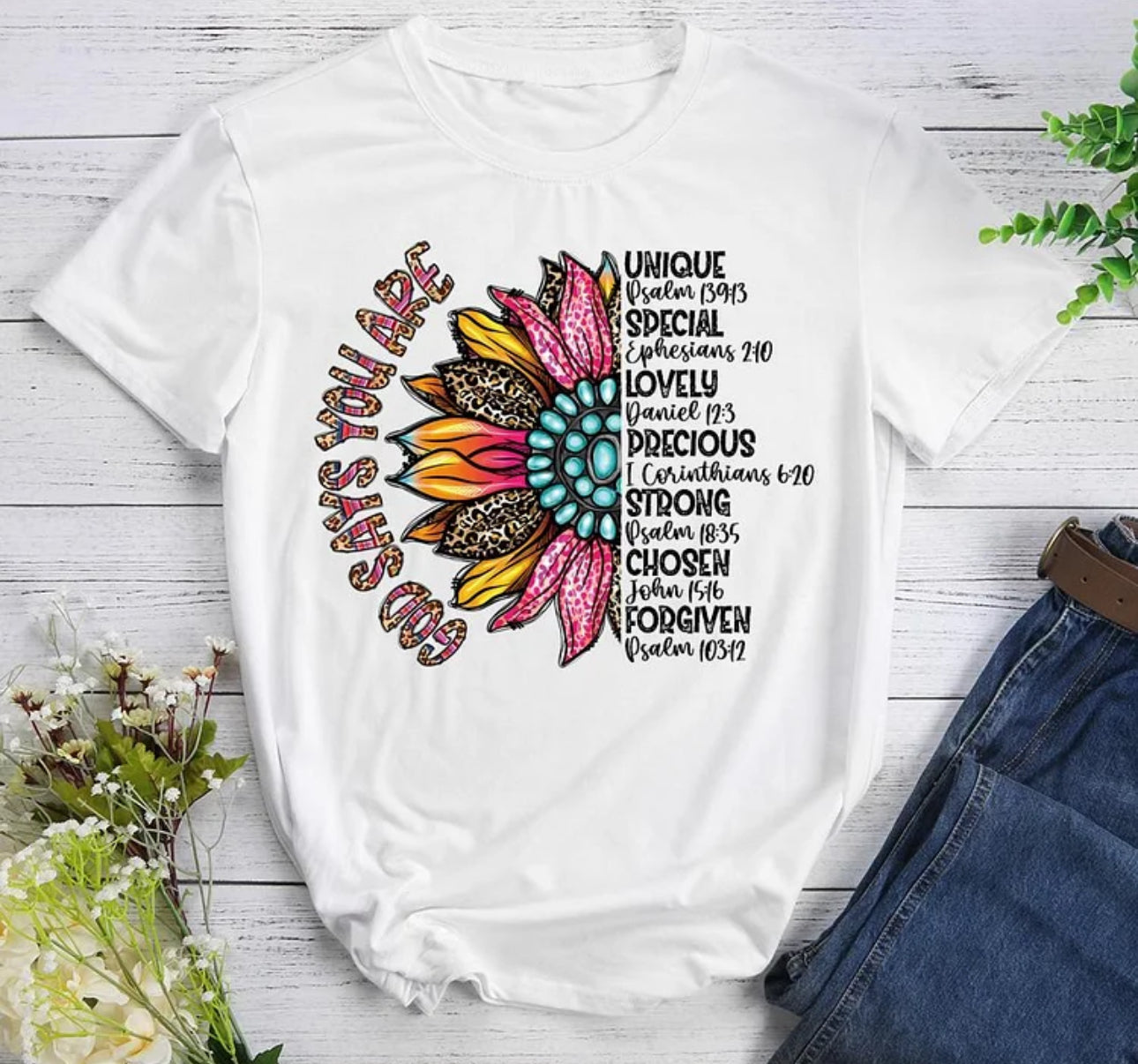 God says You Are Graphic Tee