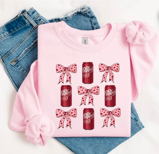 Dr Pepper Coquette Bows