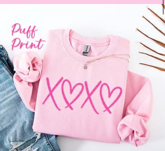 XoXo puff Print