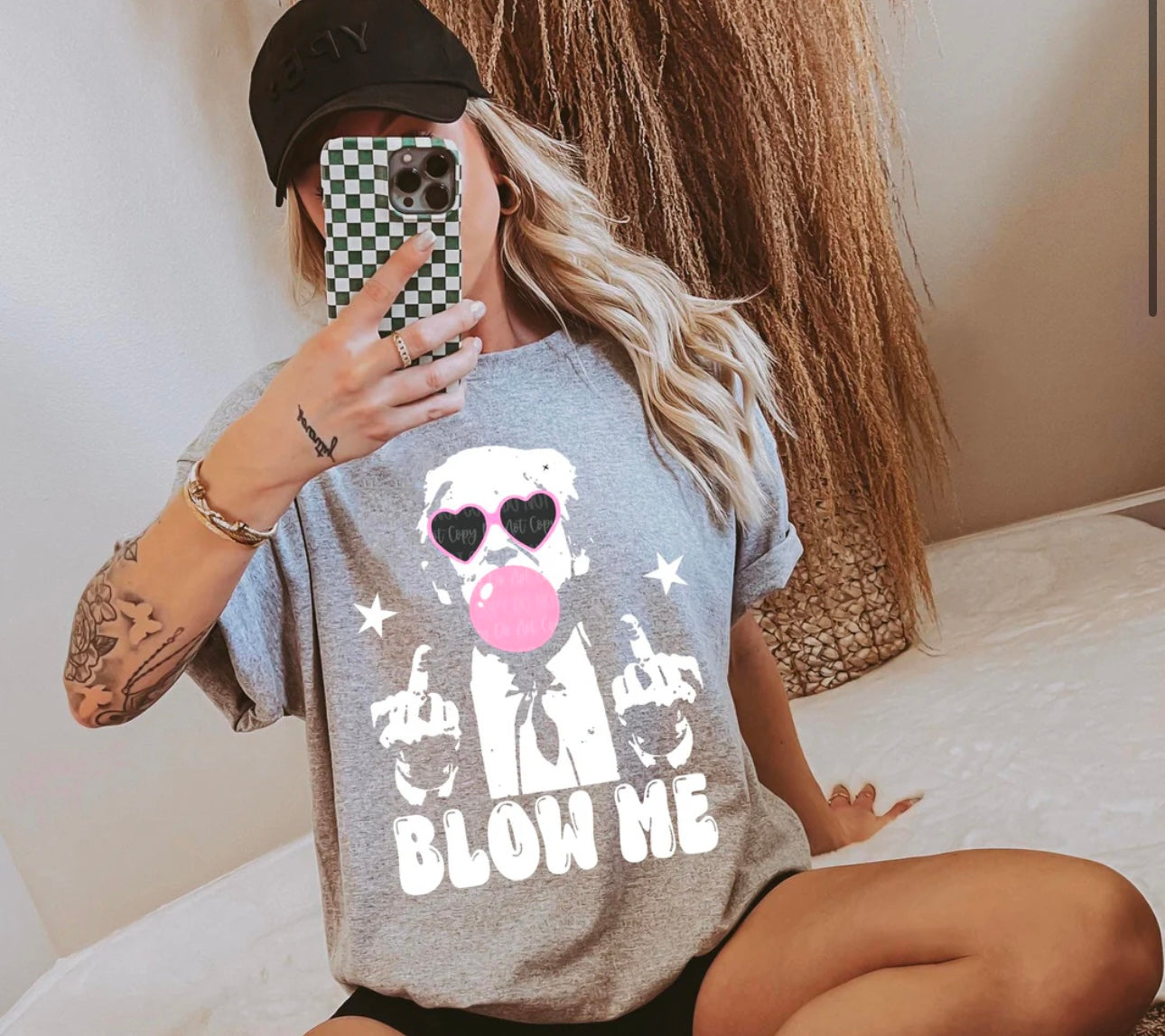 Trump Blow Me (White)