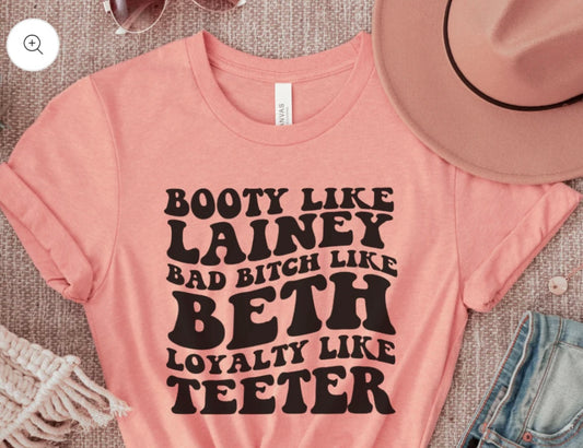 Booty Like Lainey....