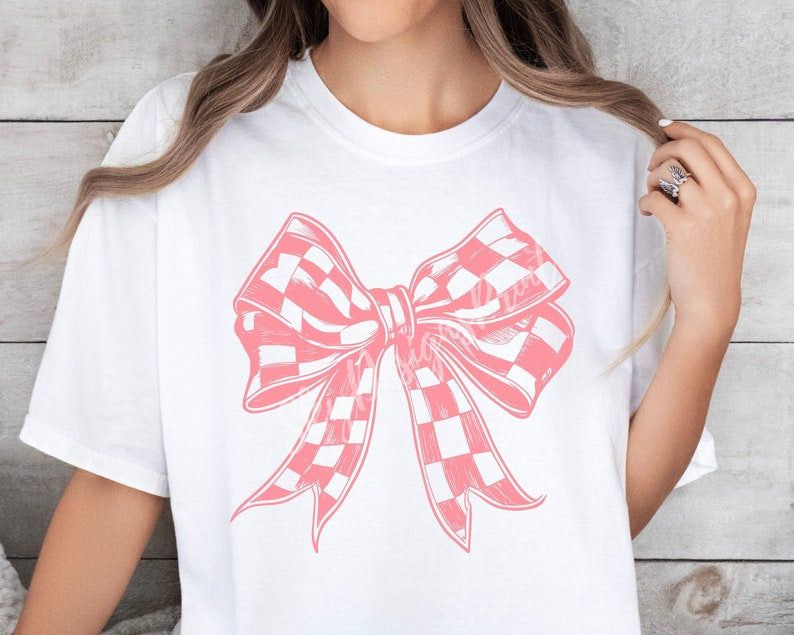 Coquette Bow (Metallic Pink)