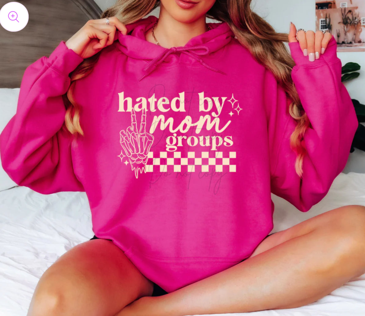 Hated by Mom Groups Graphic Tee