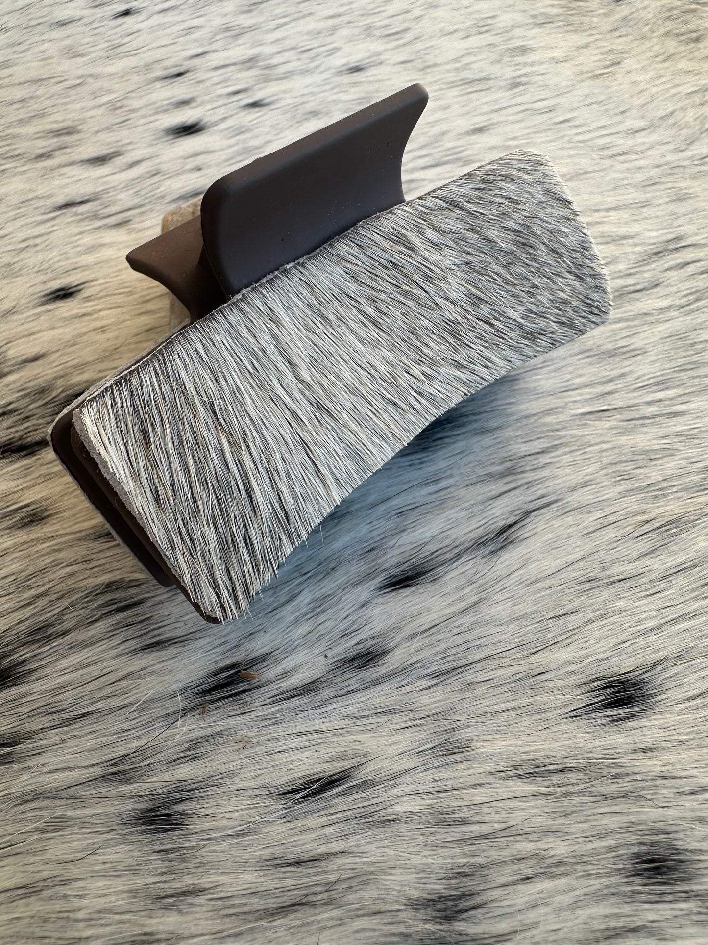 Genuine Cowhide Hair Clip
