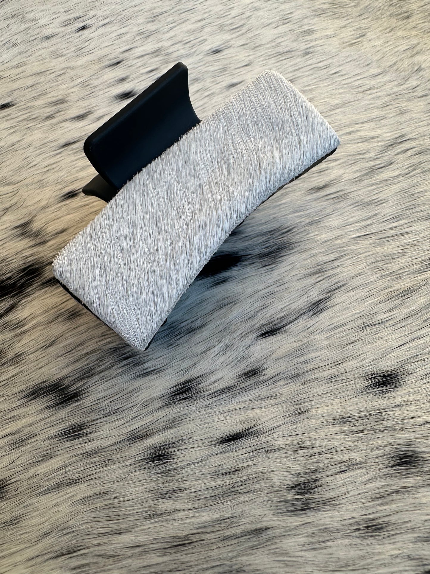 Genuine Cowhide Hair Clip