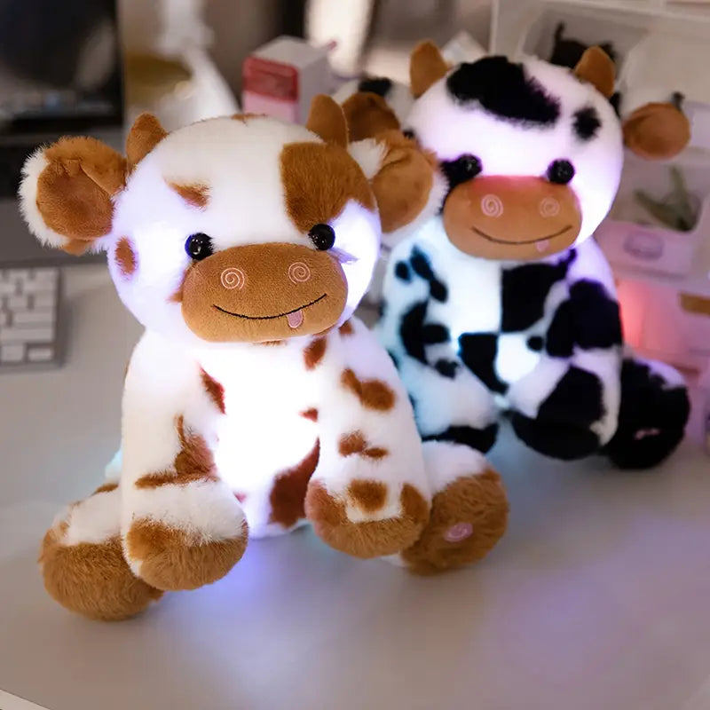 Plush LED Cows