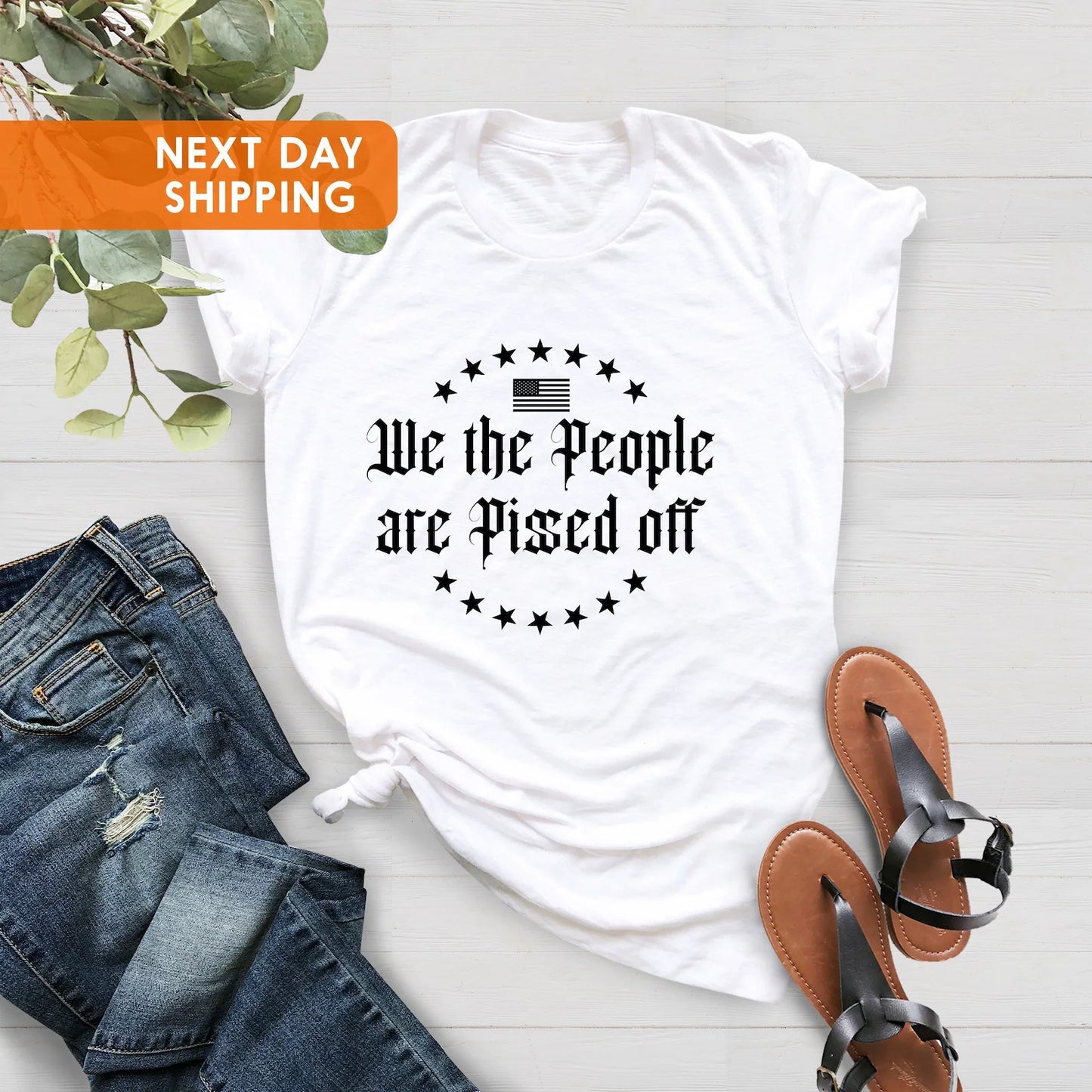 We the people (black) Graphic Tee