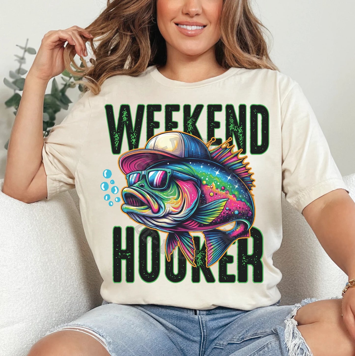 Weekend Hooker Graphic Tee