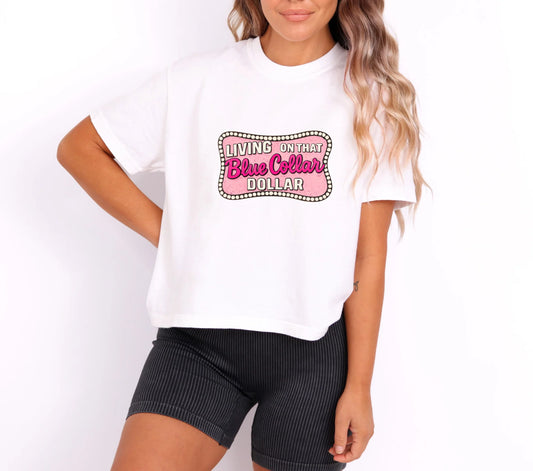 Blue Collar Dollar Graphic Tee