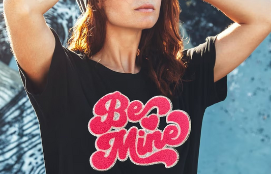 Be Mine Chenille Patch