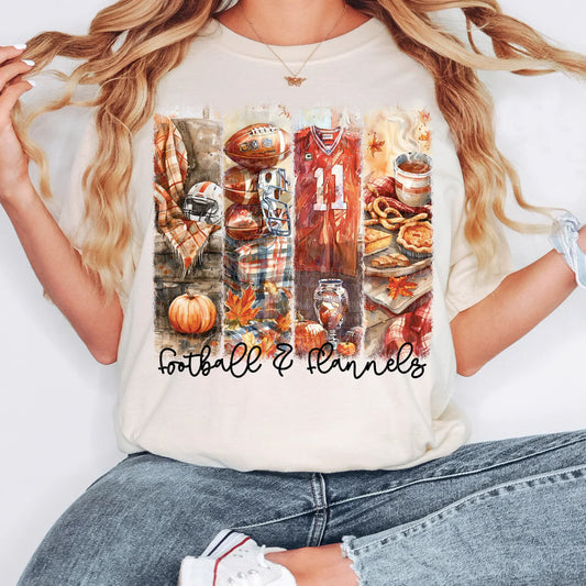 Football & Flannels Graphic Tee