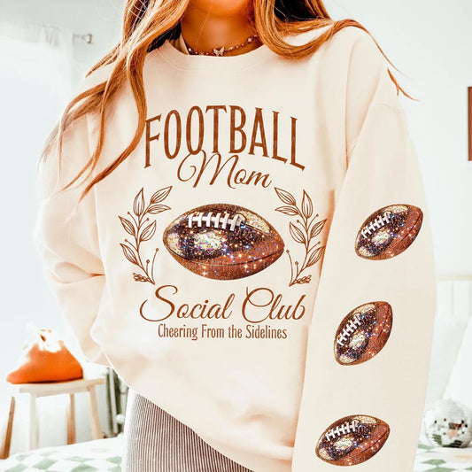 Football Mom w/sleeve